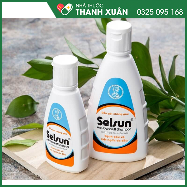 Selsun - dầu gội đầu trị gầu